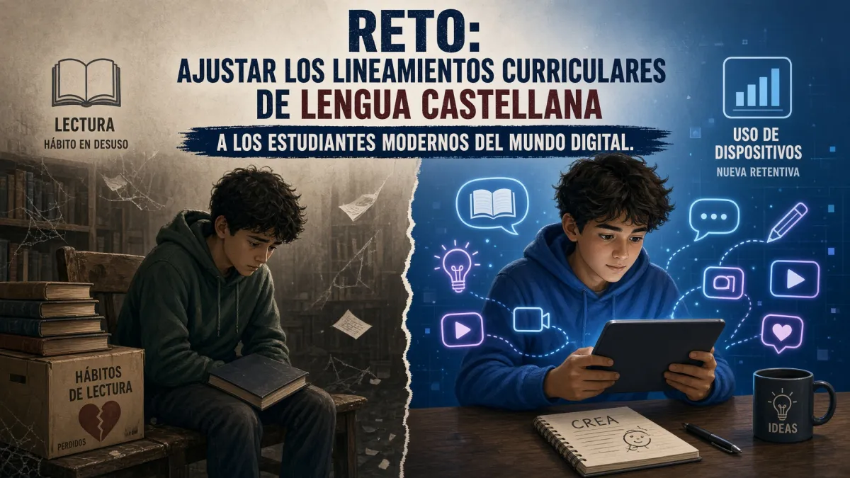 Los lineamientos de Lengua Castellana del MEN son precisos y vigentes pero insuficientes para el estudiante de 2026.